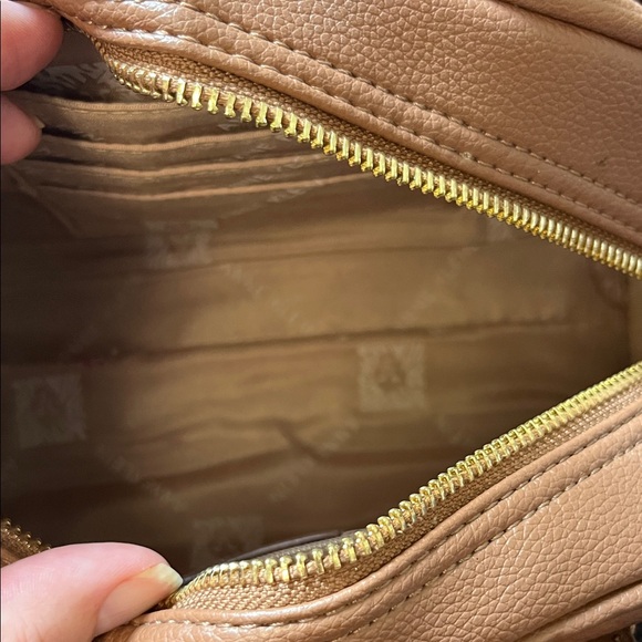 Anne Klein Tan Satchel Bag - Picture 4 of 6